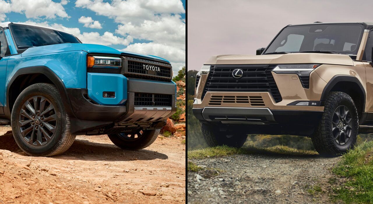 2024 Toyota Land Cruiser vs. Lexus GX 550 Which One Is Right for You